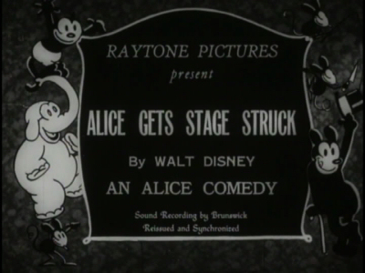 Alice Stage Struck