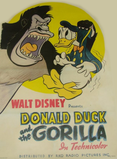 Donald et le Gorille