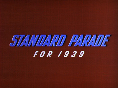 Standard Parade for 1939
