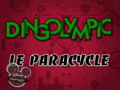 Dingolympic : Le Paracycle
