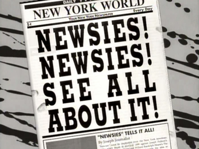 Newsies ! Newsies ! See All About It