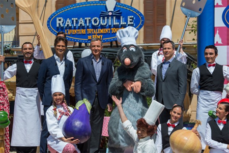 Lancement de Ratatouille : L'Attraction