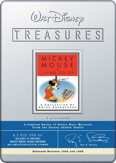 Walt Disney Treasures - Mickey Mouse - Les Années Couleur - Volume 1