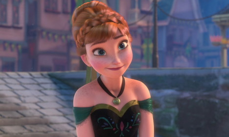 Anna - Portrait du Personnage Disney de La Reine des Neiges