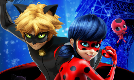 Les héros de «Miraculous», Ladybug et Chat noir, luttent contre le