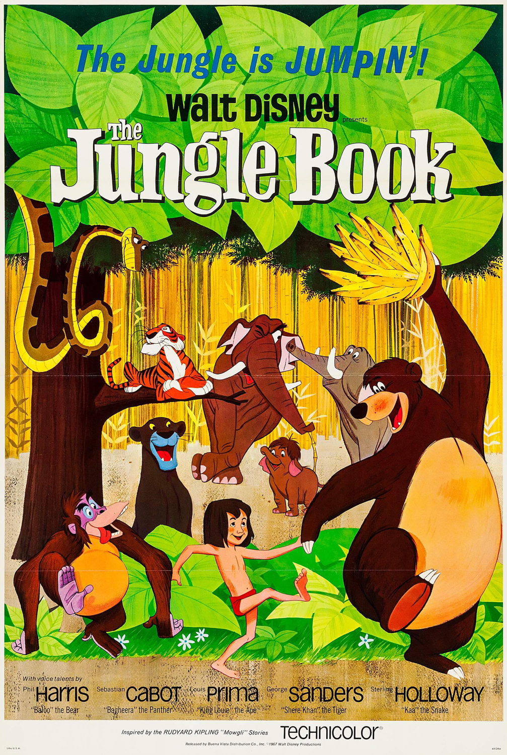 Le Livre de la Jungle - Critique du Film d'Animation Disney de 1967