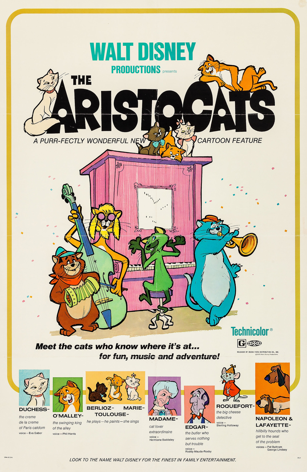 Les Aristochats - Critique du Film d'Animation Disney