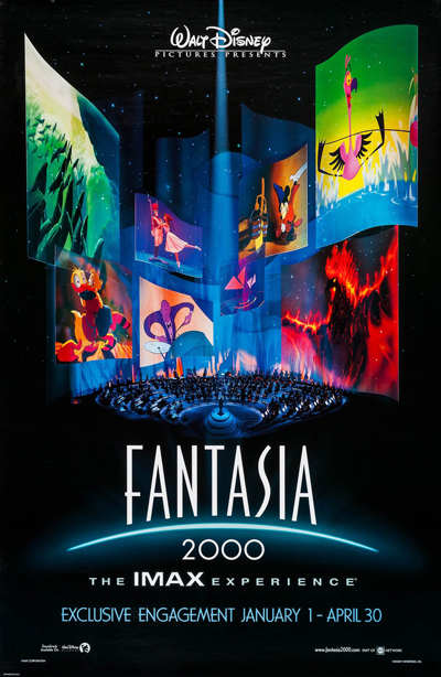 Résultat de recherche d'images pour "fantasia 2000 affiche"