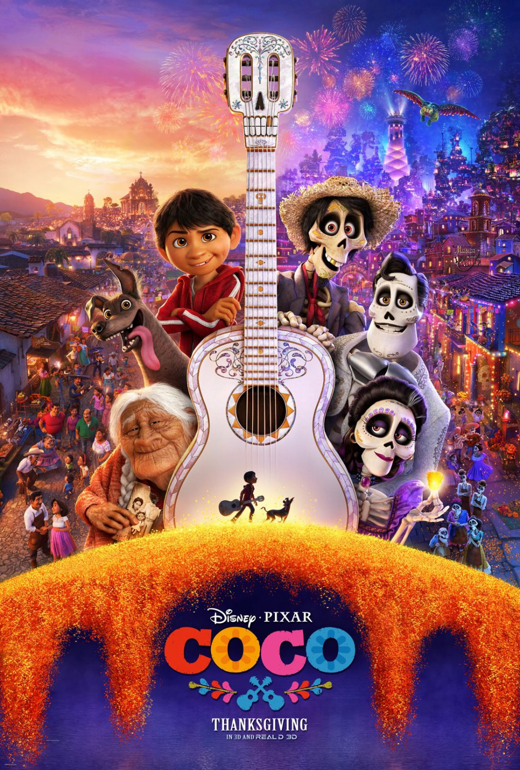 Realisation d'une copie personnelle de la guitare du Disney Coco