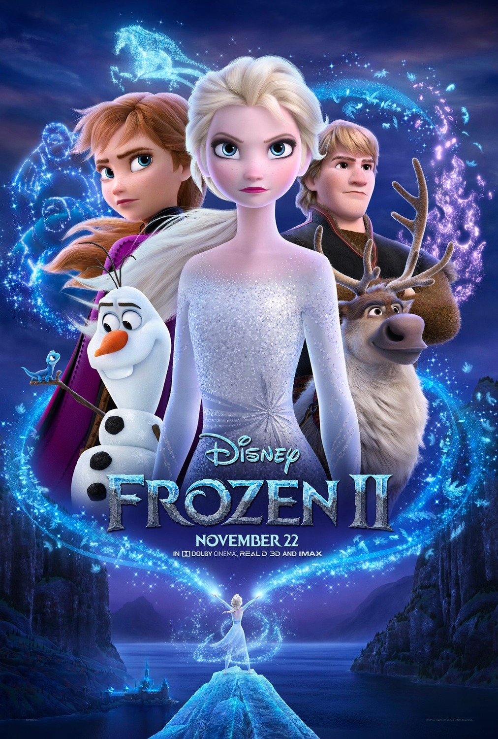 Elsa La Reine des Neige 2 - Disney