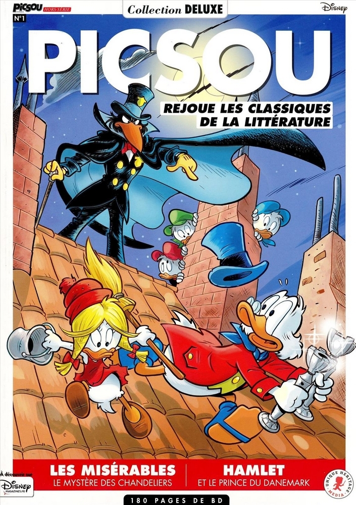 Critique de Picsou Rejoue les Classiques de la Littérature - Tome 1