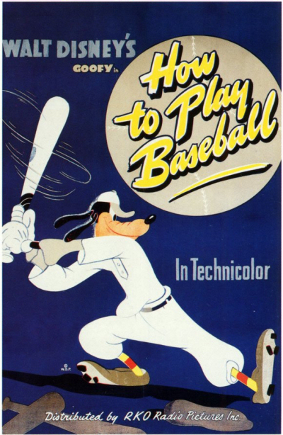 Dingo Joue au Baseball