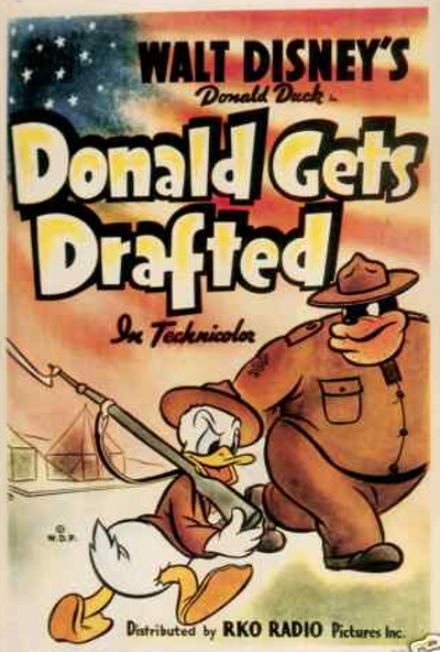 Donald à l'Armée