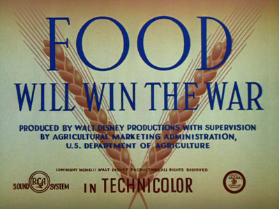 Food Will Win the War