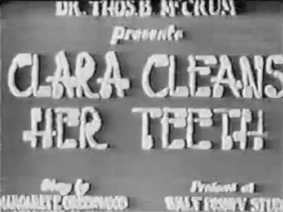 Clara Cleans Her Teeth