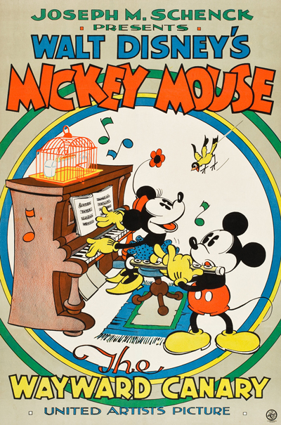 Mickey et le Canari