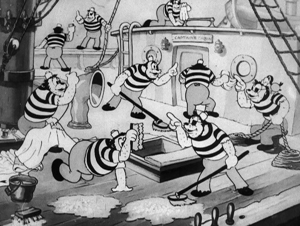 B01. Courts-métrages d'animation - Walt Disney Animation Studios - 1 : Mickey & Ses Amis - Page 2 1934-mickey-marin-malgre-lui-04