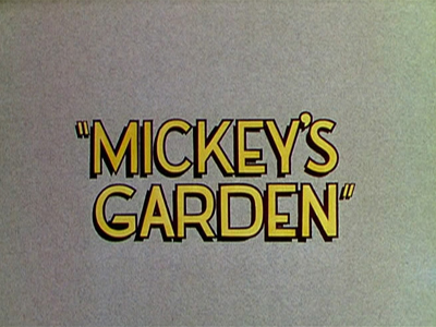 Le Jardin de Mickey