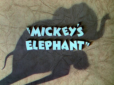 LÉléphant de Mickey