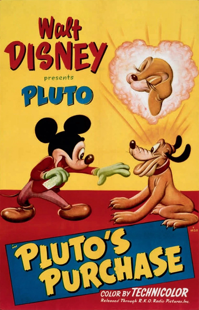 Pluto Fait des Achats