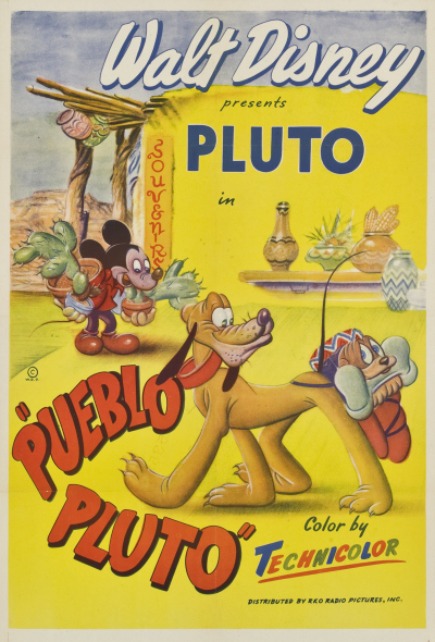 Mickey et Pluto au Mexique