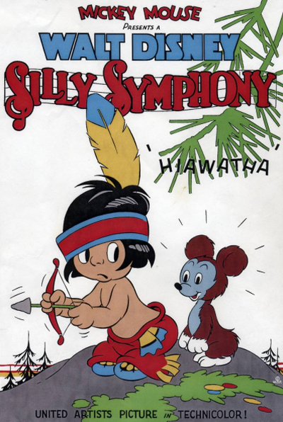 Hiawatha Le Petit Indien Chronique Disney Silly Symphonies