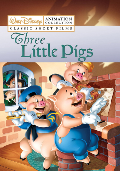 Walt Disney Collection Animation : Les Intemporels - Les Trois Petits Cochons