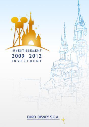 Poisson d'Avril 2008 - Euro Disney SCA : Plan d'Investissements 2009 - 2012
