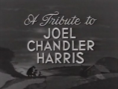 A Tribute to Joel Chandler Harris