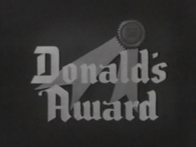 Donald's Award