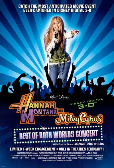 Hannah Montana et Miley Cyrus - Le Film Concert Événement en 3-D