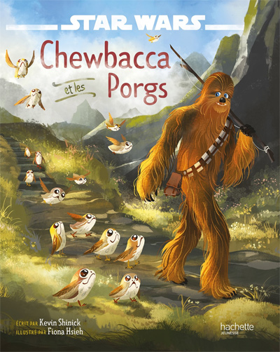 Chewbacca et les Porgs Chewbacca et les Porgs