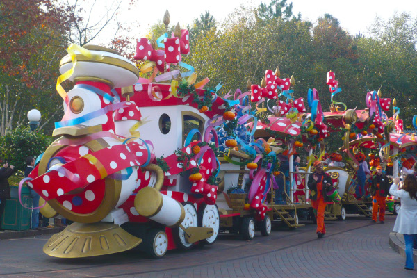 Le Train de Minnie Fête Halloween