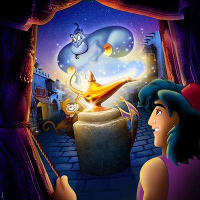 La Lampe Magique d'Aladdin