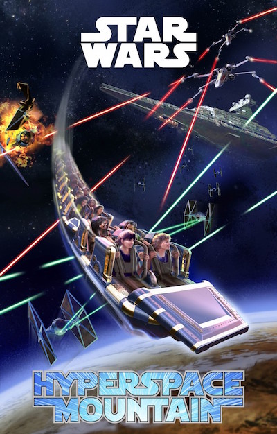 Star Wars Hyperspace Mountain
