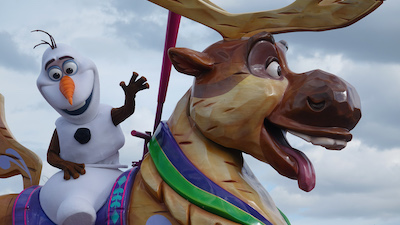 GIFI Beauvais - Personnage Olaf lumineux Disney La Reine