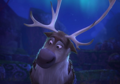 Sven - Portrait du Personnage Disney de La Reine des Neiges