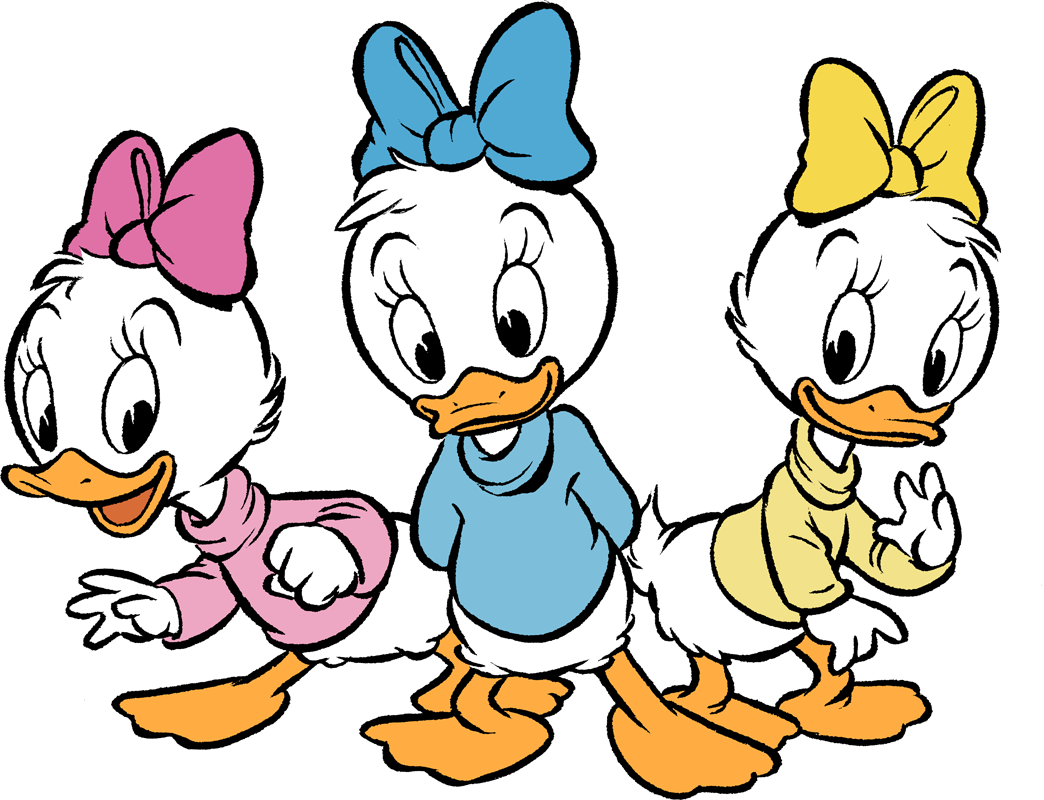 Lili, Lulu et Zizi Duck - Dessin d'Henrieke Goorhuis Lili, Lulu et Zizi Duck - Dessin d'Henrieke Goorhuis