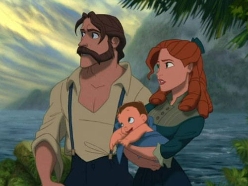 Agnarr et Iduna | Fan-arts, montages et autres images en tout genre - Page 13 1999-parents-tarzan-01