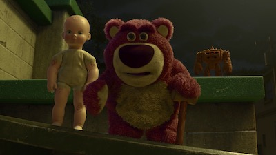 Peluche de Lotso dans Toy Story 3