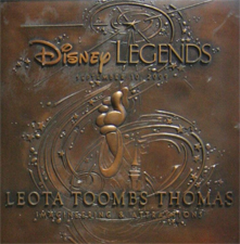 Leota Toombs Thomas - Biographie de l'Imagineer Disney