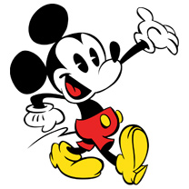 Mickey Mouse Chronique Disney Portrait Personnage Mickeyville