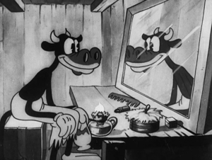Clarabelle Cow Portrait Du Personnage Disney
