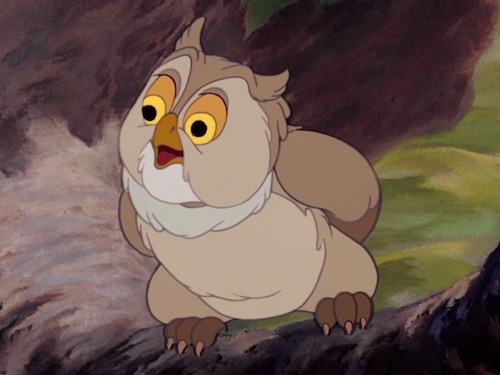 Monsieur Hibou - Personnage Disney de Bambi