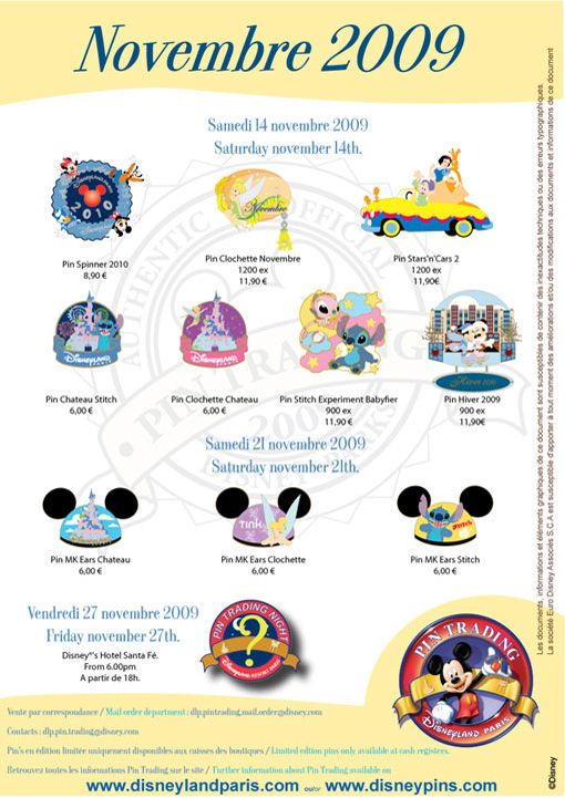 Pin Trading Disneyland Paris Juin 2023 