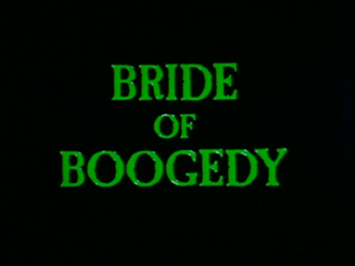 La Fiancée de Boogedy