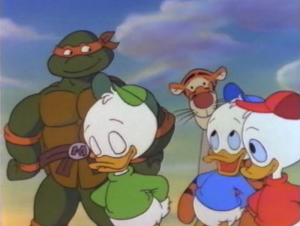 B02. Courts-métrages d'animation - Disney Television Animation - 2 : Spéciaux 1990-personnages-4