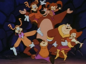 disney - B02. Courts-métrages d'animation - Disney Television Animation - 1 : Mickey & Ses Amis 1992-goofy-christmas-06