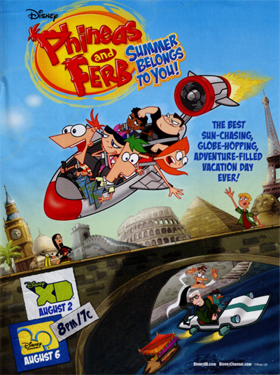 Phinéas et Ferb : Le Tour du Monde en Un Jour