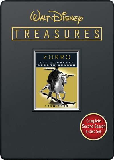 Walt Disney Treasures - Zorro - Saison 2 (Noir et Blanc)